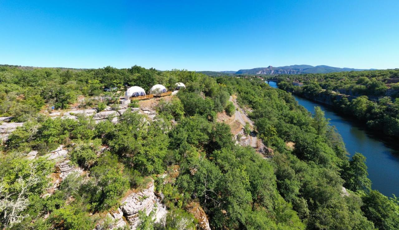 Les Domes Des Gorges Hotell Ruoms Eksteriør bilde
