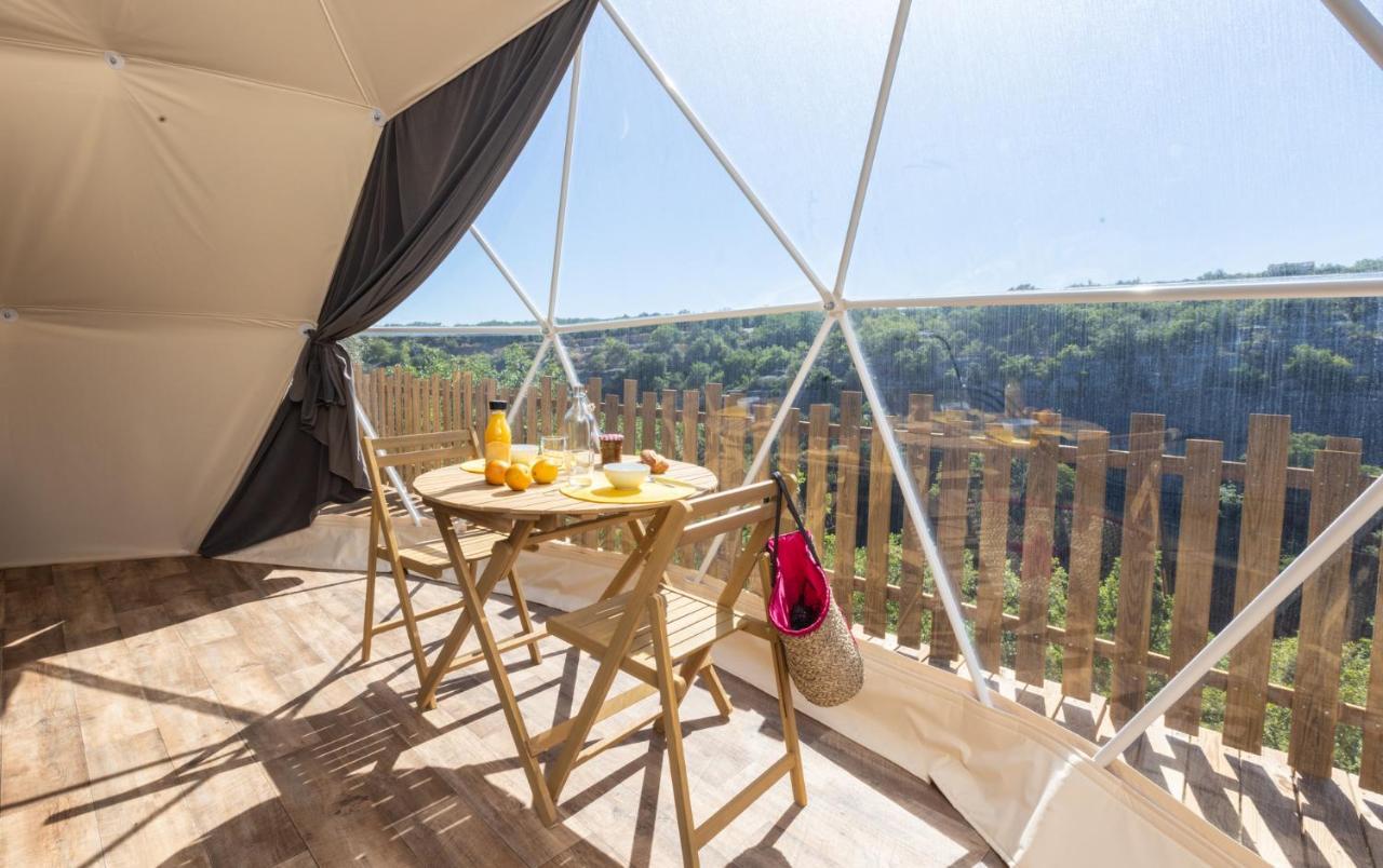 Les Domes Des Gorges Hotell Ruoms Eksteriør bilde