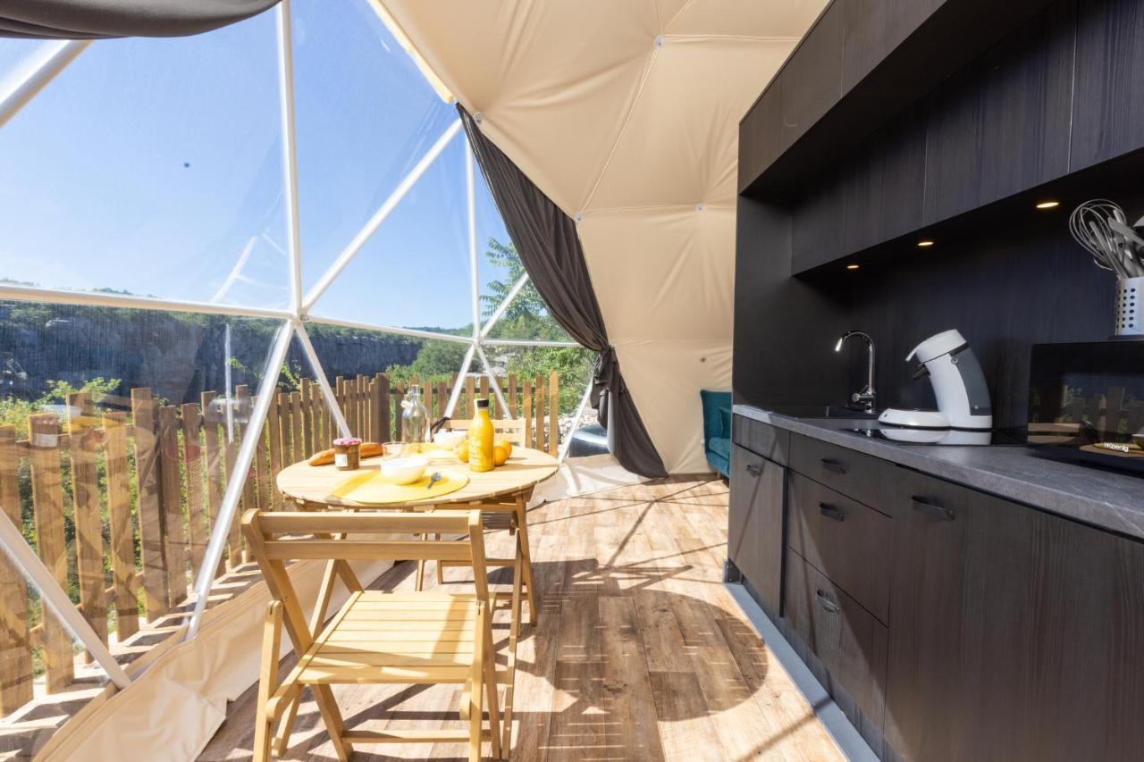 Les Domes Des Gorges Hotell Ruoms Eksteriør bilde
