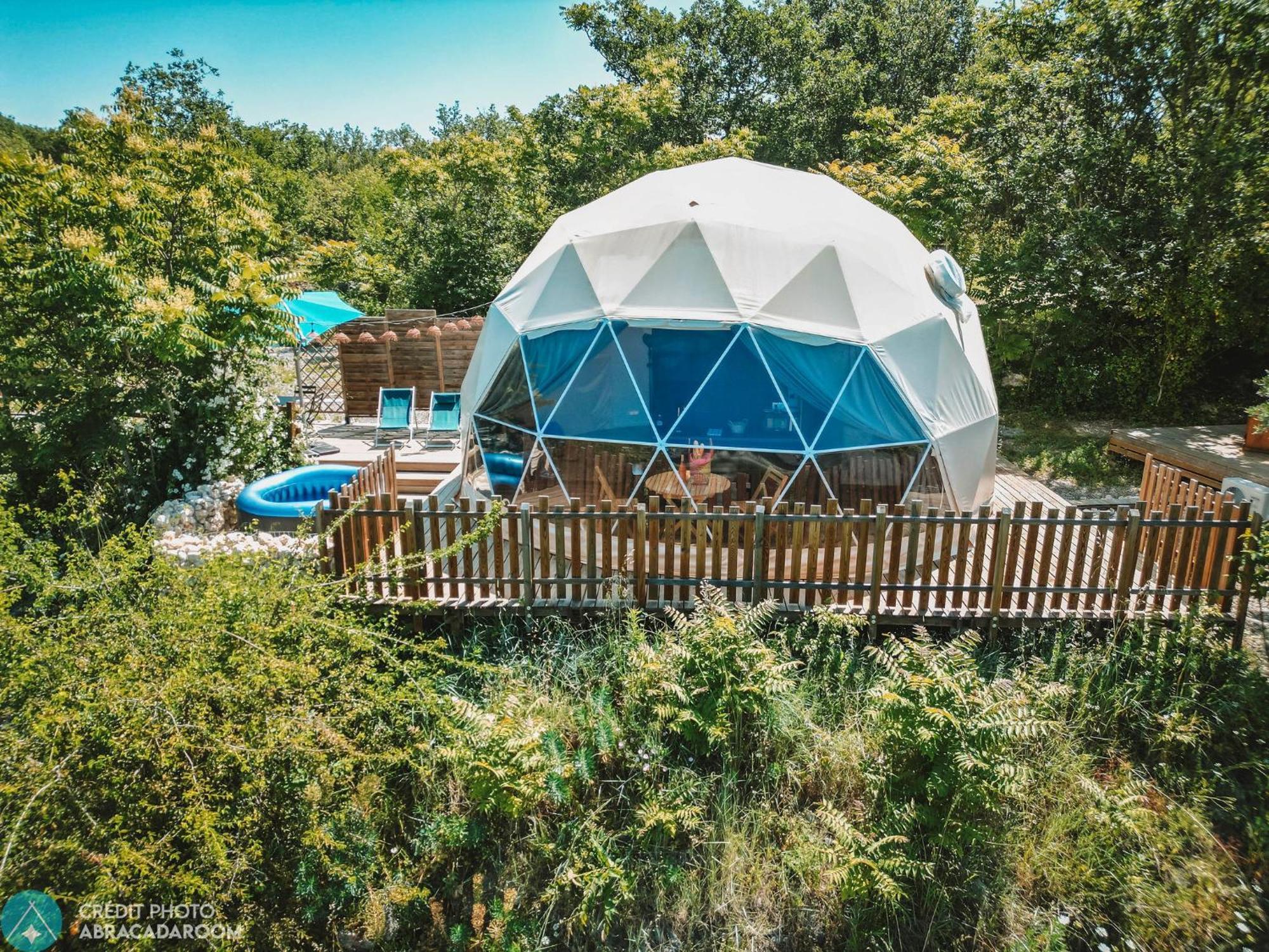 Les Domes Des Gorges Hotell Ruoms Eksteriør bilde